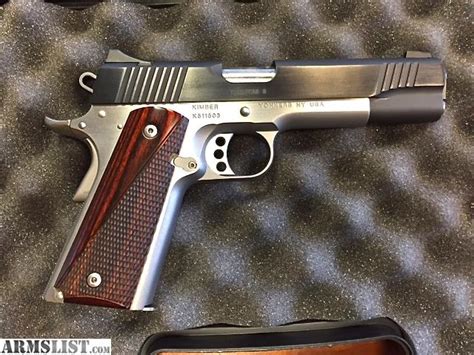 Armslist For Saletrade Gorgeous Kimber Custom Ii Two Tone 1911 In