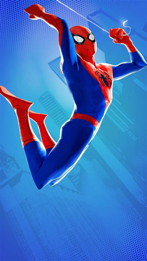 Spider Man Into The Spider Verse 2018 Phone Wallpaper Moviemania