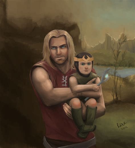 Thor And Child Loki By Prince Kristian On Deviantart