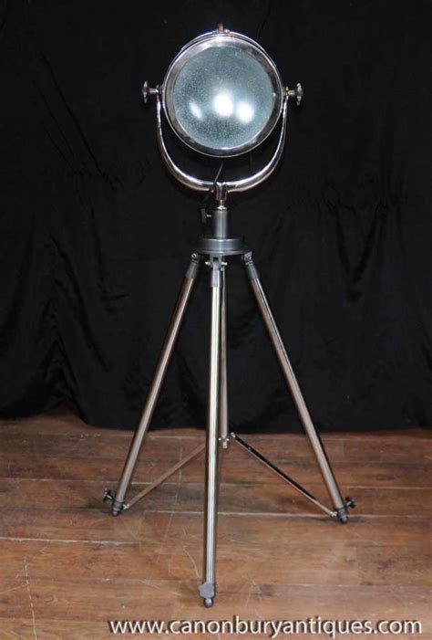 The vault floor lamp takes its cues from celebrated modernist forms, channeling the grandeur of the architectural. Chrome Tripod Floor Lamp Architectural Lighting Light ...