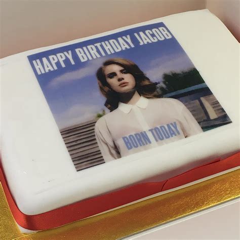 Lana Del Rey Birthday Cake Birthday Messages