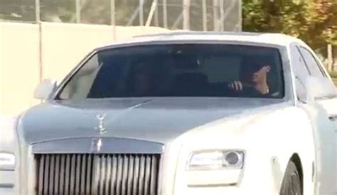 Cristiano Ronaldo Turns Heads As He Arrives At Real Madrid Training In
