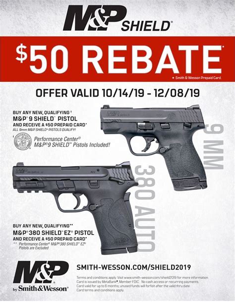 Smith & Wesson Shield Mail In Rebate