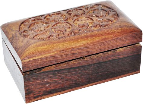 Makeup cases and pride professional makeup box from delhi, india. DakshCraft Small Wooden Handmade Jewelry Box Makeup and ...