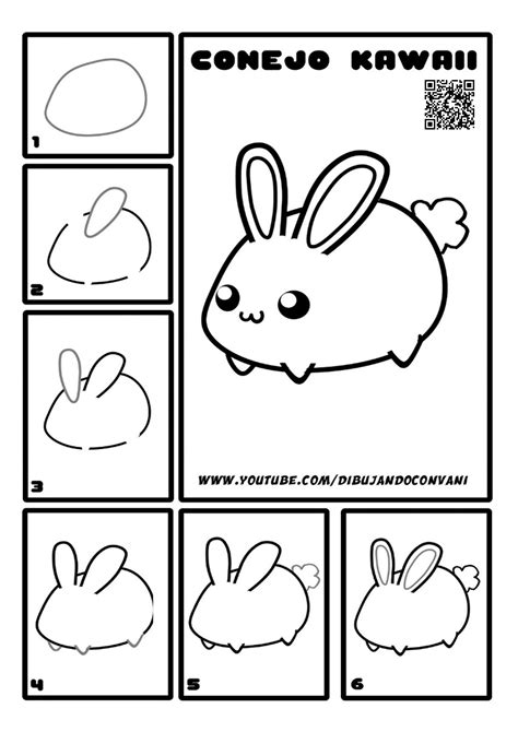 Dibujo De Conejo Facil Paso A Paso