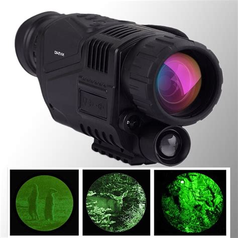 Infrared Light Night Vision Optical Hunting Scope 5mp Rifle Night