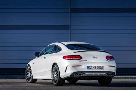 2017 Mercedes Amg C43 Coupe Joins Sedan With 362 Hp V 6 Engine