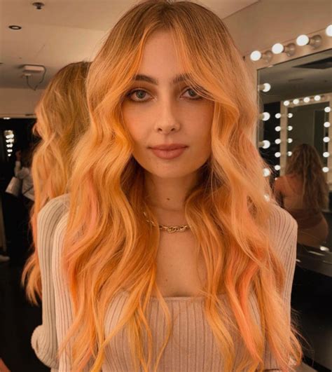 32 Best Orange Hair Color Shades Light Orange Long Hair