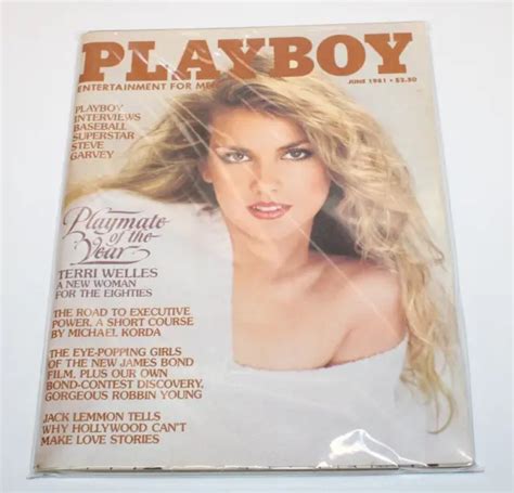 Vintage Playboy Magazine With Centerfold Intact June Picclick