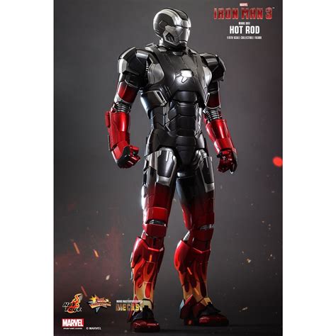 Hot Toys Movie Master Piece Iron Man 3 Mark 22 Xxii Hot Rod The