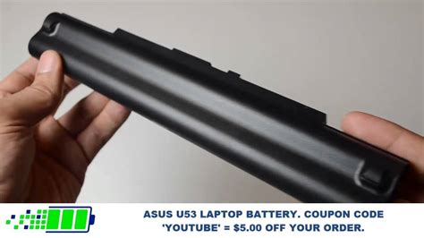 Asus U33 U33j U33jc Laptop Battery 6 Cell 5200 Mah