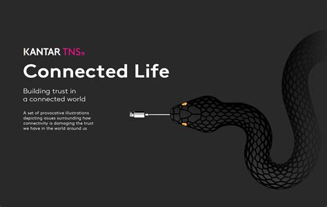 Kantar Tns Connected Life Illustrative Campaign Behance