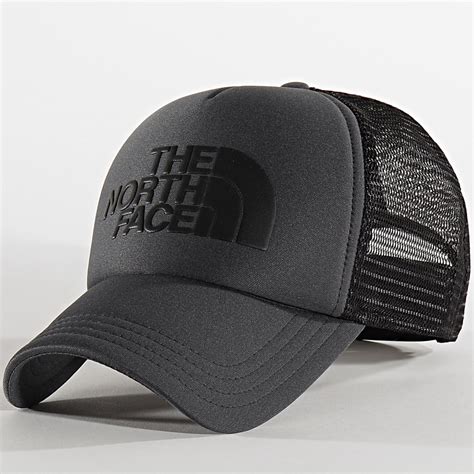 Quelle que soit votre activité de prédilection, la casquette 66 classic vous protégera en toute simplicité. The North Face - Casquette Trucker Logo 3FM3 Noir Gris ...