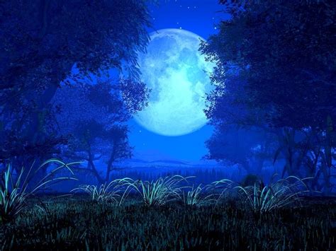 10 Best Anime Blue Moon Wallpaper Full Hd 1080p For Pc