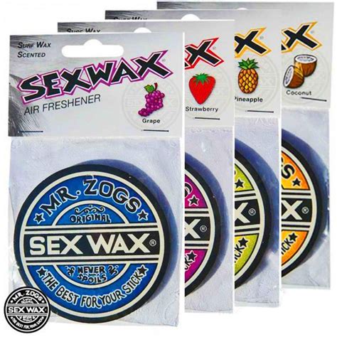 Mr Zogs Sex Wax Air Freshener 4 Scents Available Surf Van Car Beach Sup Ebay