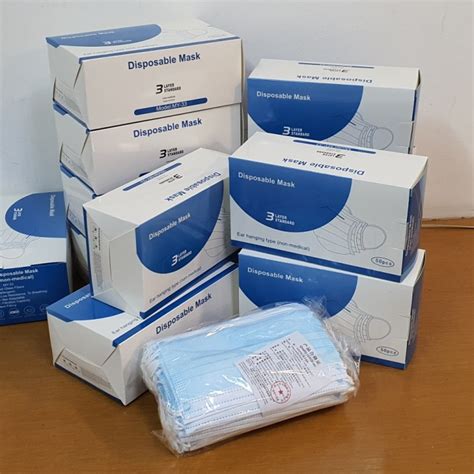 Limited availability, we are limiting purchases to 4 packs. Jual Masker 3ply 3 ply 50pcs Disposable Face Mask 3play ...
