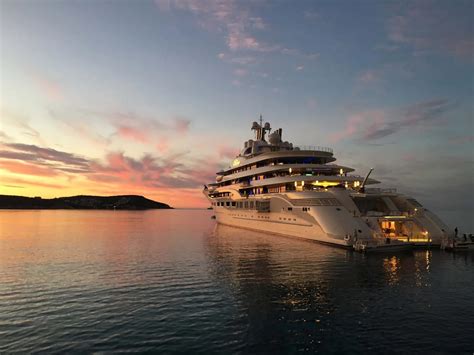 156m Superyacht Dilbar Owned By Russian Oligarch Has Been Seen In