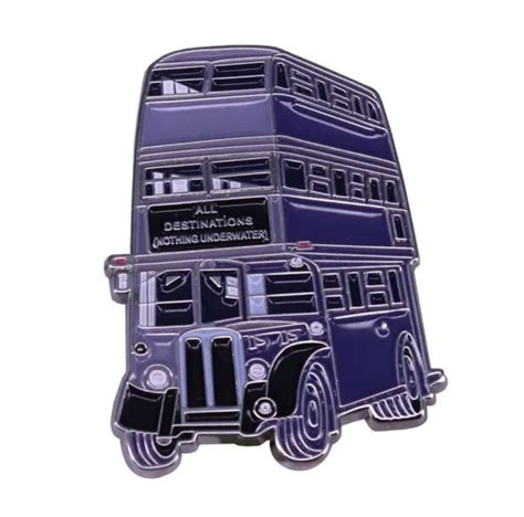 Bus Pin Harry Potter Enamel Pins Badge Hp New Uk Hogwarts Bus £499