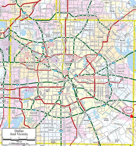 Large Dallas Maps For Free Download And Print High Resolution And