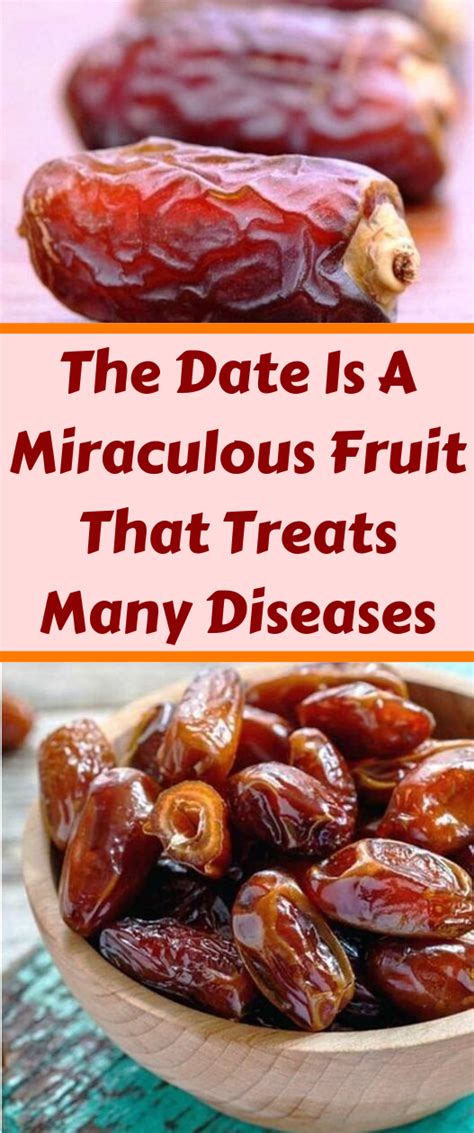 The Date Is A Miraculous Fruit That Treats Many Diseases Best Dinner