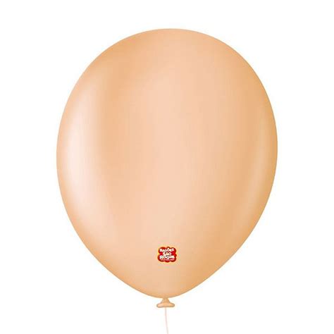 Balão Profissional Premium Uniq 11 28cm Bege Nude Rizzo Balões