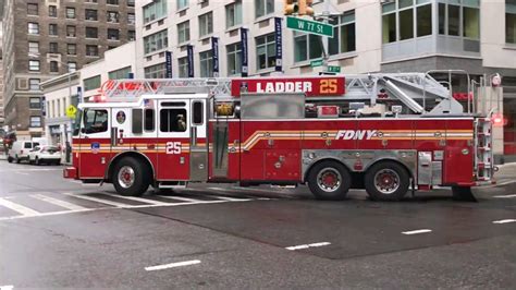 FDNY RESPONDING COMPILATION FULL OF BLAZING SIRENS LOUD AIR HORNS THROUGHOUT NEW YORK CITY