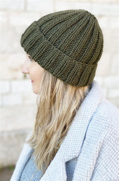 Easy Knitted Beanie Pattern Free Craft And Crochet