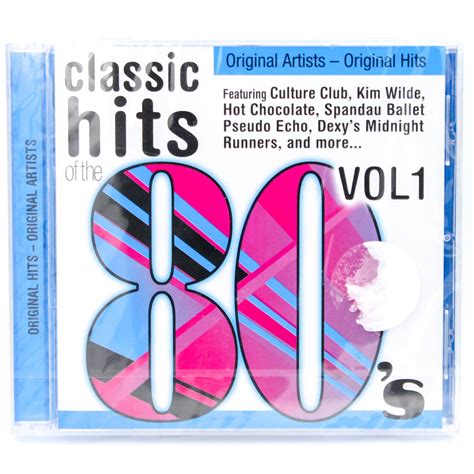 Classic Hits Of The 80s Volume 1 Brand New Sealed Music Album Cd Au