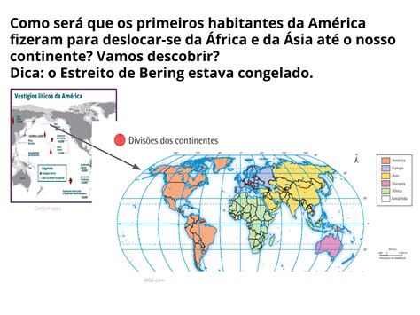 Plano de aula 4º ano Teorias sobre o povoamento do continente americano