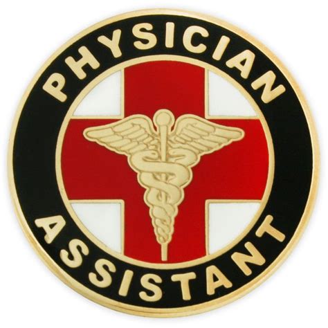 777 Pinmarts Gold Plated Physician Assistant Pa Medical Enamel