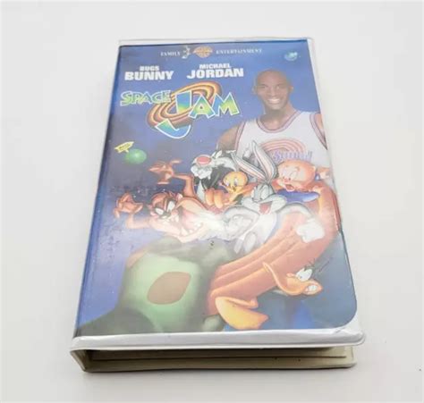 SPACE JAM VHS Tape 1996 Movie Michael Jordan Looney Tunes Warner Bros