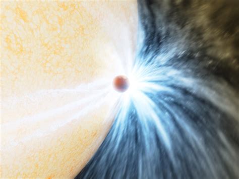 Astronomers Spot A Sneak Peek Of Earths Death — A Star Swallowing A