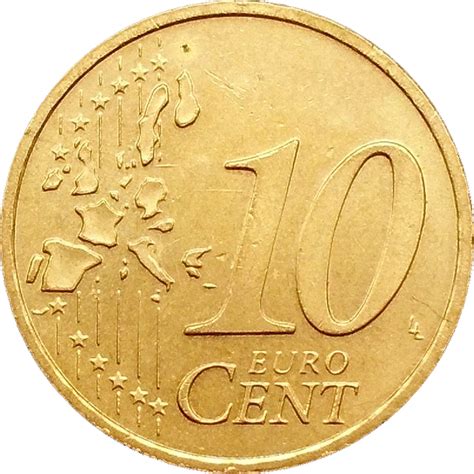 10 Cents Deuro 1re Carte République Fédérale Dallemagne Numista