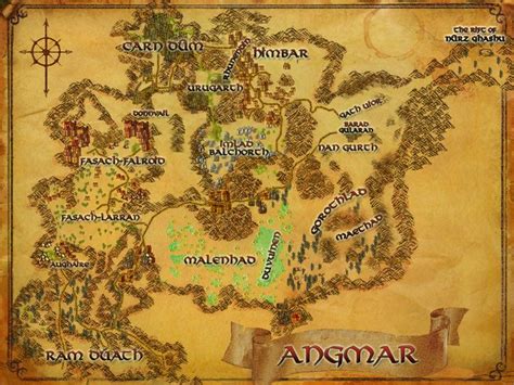 Maps Lotro Middle Earth Map Lord Of The Rings Middle Earth