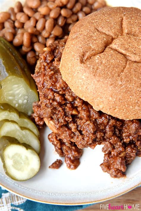 Homemade Sloppy Joes Ditch The Store Bought Can Of Sauce For These