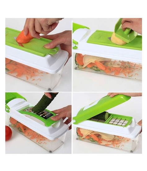 Zomex 12 In 1 Multipurpose Vegetable And Fruit Chopper Cutter Grater