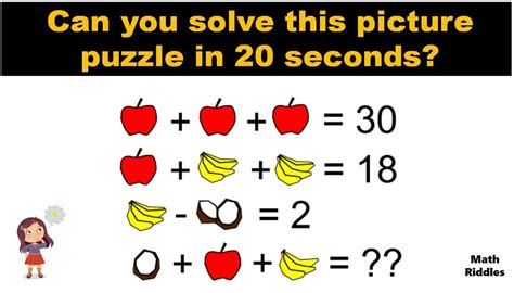 Math Riddle For Seniors With Answers And Pictures Tutorial Pics