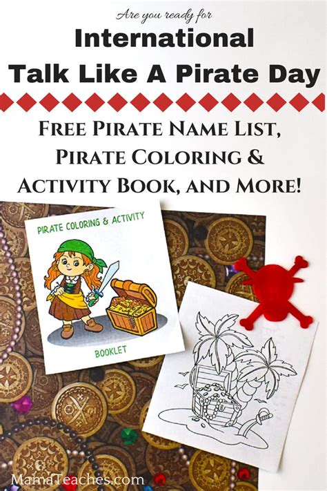 Find Your Pirate Name For Talk Like A Pirate Day Pirate Name List