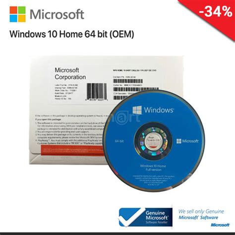 Windows 10 Home Dsp Microsoft Sf Kw9 00140 Windows 10 Home 64bit 1pk