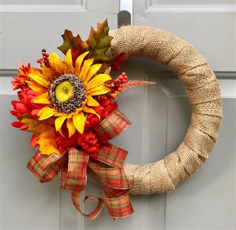 How To Make A Wreath With Sunflowers 5 Easy Diy Ideas And Tutorials