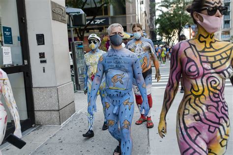 Nyc Bodypainting Day Luv2 Cre8 Flickr