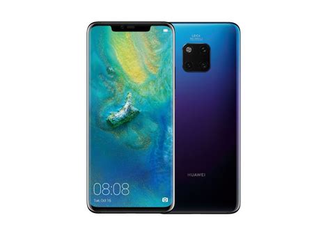 Although a curved display reduces screen real estate, it also has the advantage of making the phone narrower. HUAWEI Mate 20 Pro Twilight 128 Go Débloqué d'occasion