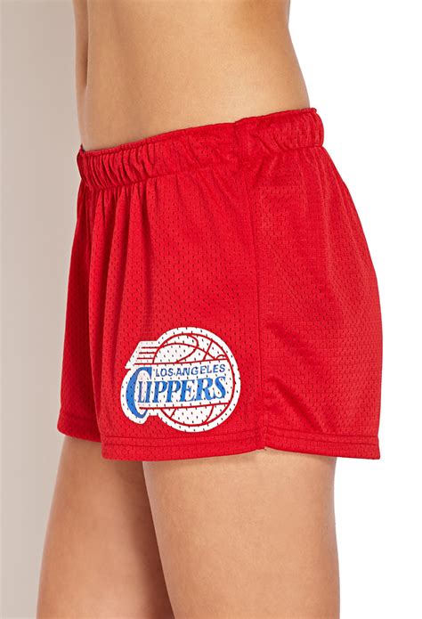 Follow up with a bit of trimming for a more professional look, and learn how to care for your a hairdryer is good for blowing short hairs off the neck after a clipper cut. Forever 21 Los Angeles Clippers Shorts in Red/Blue (Red ...