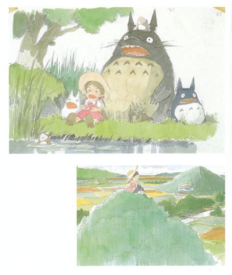 My Neighbor Totoro Hayao Miyazaki Studio Ghibli Kusakabe Mei And