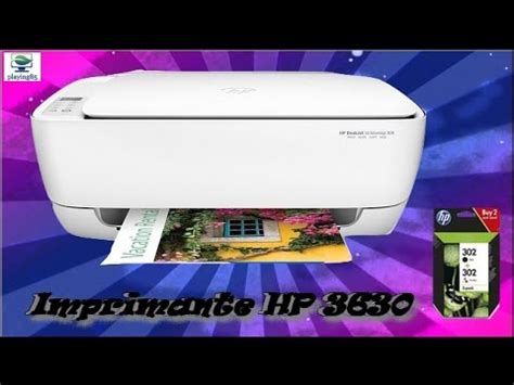 Pour des impressions espacées, préférez les cartouches originales hp. Déballage d'une imprimante HP 3630 - YouTube