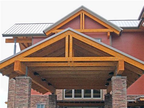 Heavy Timber Trusses Western Wood Structures Inc Timber Roof