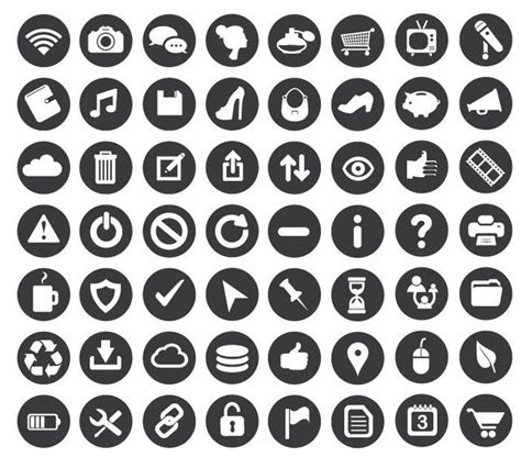 Minimal Business Icons Vector Download