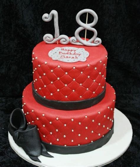 Check out our 18th birthday ideas selection for the very best in unique or custom, handmade pieces from our shops. Red 18th Birthday Cake Ideas | Happy Birthday Cake Idea ...