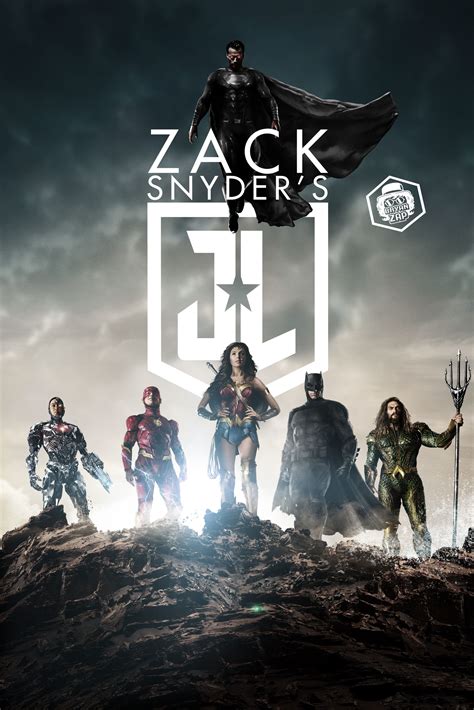 Snyder Cut Justice League Poster By Bryanzap On Deviantart