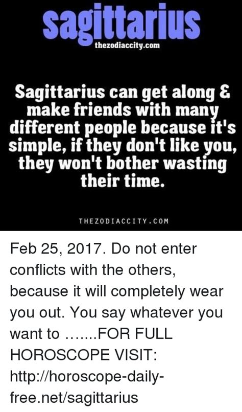 They're both impulsive, adventurous sagittarius and gemini. Sagittarius Sagittarius Can Get Along & Make Friends With ...